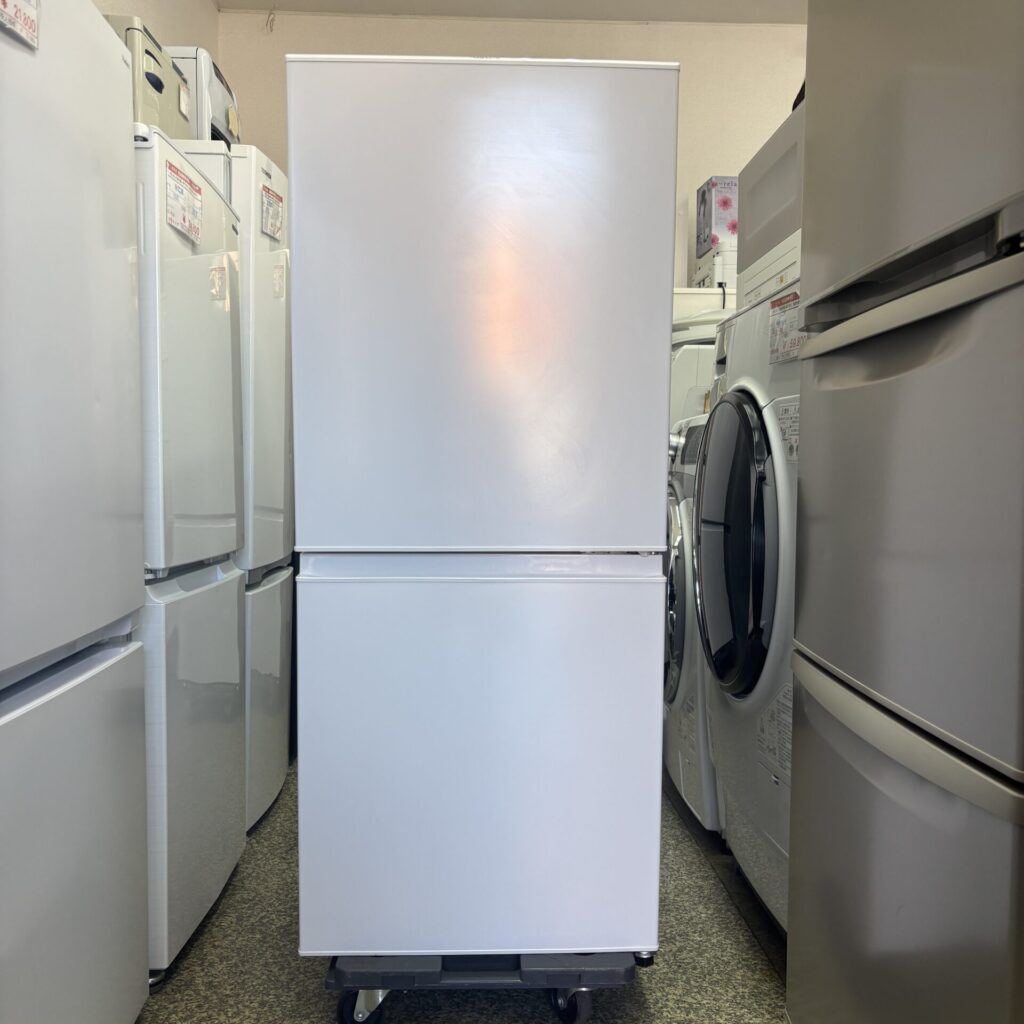 2022年製 アクア 2ドア冷凍冷蔵庫 AQR-13E8（W） - リサイクルショップ